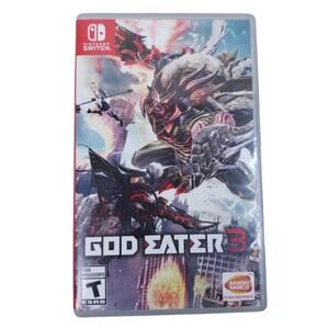 God Eater 3 For Nintendo Switch Game Cartridge w/ Case Bandai Namco EUC